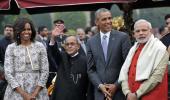 For Obama, it was another day of bromance with Modi