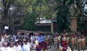 Cartoonist R K Laxman cremated with state honours