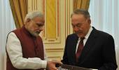 PHOTOS: Modi's bag of gifts for Kazakh president