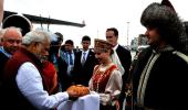 Modi arrives in Russia to attend BRICS, SCO summits