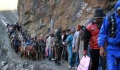 Amarnath Yatra suspended due to incessant rains