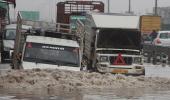 Heavy rains leave Delhi waterlogged, reeling under jams