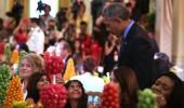 9-yr-old Shreya wows Obamas with 'garam masala' burger