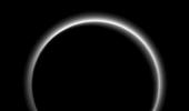 NASA spacecraft finds haze, flowing ice on Pluto