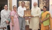 PM hands over Bangladesh war honour to Vajpayee