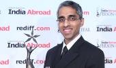 US Surgeon General Vivek H Murthy, India Abroad Person of the Year 2014