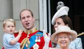 Adorable alert! Prince George steals Queen's birthday show