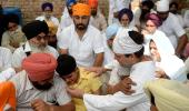 Punjab: Rahul revisits farmer's house, this time to console his family