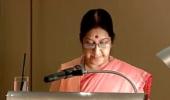 Sanskrit should be propagated to purify minds of people: Swaraj