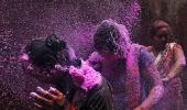 PHOTOS: Holi, Vrindavan style!