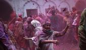 PHOTOS: Vrindavan widows shun grief, pick up gulal