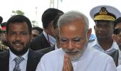 Modi only the 2nd world leader to visit Lanka's war-ravaged Jaffna