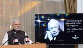 Lee was among the tallest leaders of our times: Modi