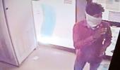 Chilling footage reveals how Hyderabad woman was robbed at ATM