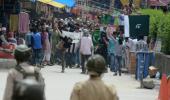 Pakistani flags raised again in J-K, protesters clash with cops