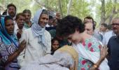 When Priyanka walked hand in hand with the people of Rae Bareli