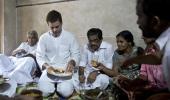 PHOTOS: When Rahul gorged on fish-curry rice, posed for selfies in Kerala