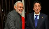 ASEAN goof-up: Tricolour upside down as Modi, Abe shake hands