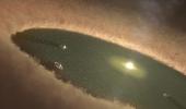 The first photos of a planet being born