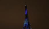 FIRST LOOK: The Eiffel Tower turns green for Planet Earth