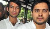 Lalu's younger son is 26, the older is 25