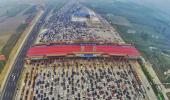 'CAR'MAGGEDON: China's MASSIVE 50-lane traffic jam