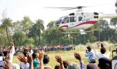 Helicopters steal leaders' thunder in rural Bihar