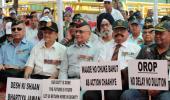 Ex-servicemen hold OROP rally in Mumbai