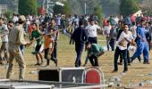 Clashes mar first-ever international half marathon in Kashmir