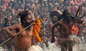 The man who doesn't want precious water wasted at Kumbh Mela