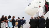 Pope Francis gets rock-star welcome on maiden US visit