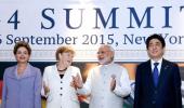 UNSC must include world's largest democracy: Modi @G4 summit