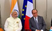 Prime Minister Modi meets British PM, French prez, Bill Gates