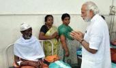 PM visits site of Kerala temple fire, pledges Centre's help