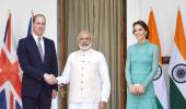 PM Modi hosts lunch for royal couple