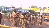 Protests against new PF rules turn violent in Bengaluru