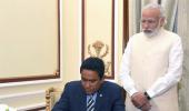 Maldives deal: India takes China head on