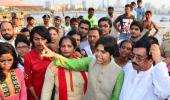 Activist Trupti Desai fails to enter Haji Ali dargah