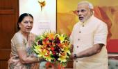 BJP accepts Anandiben's resignation; Shah to pick new CM