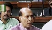 Terrorist for one nation can't be martyr for another: Rajnath to Pak