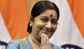 'Your wife will be there': Sushma's vow to man forced to travel solo on honeymoon