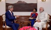 John Kerry meets PM Narendra Modi; extends India visit