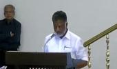 O Panneerselvam sworn in as Tamil Nadu CM