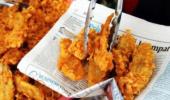 Food packed in newspapers slowly poisoning Indians