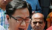 'Joote khayenge': Rijiju warns those accusing him of graft