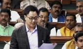 Note ban, Rijiju controversy stall Parliament