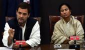 Rahul, Mamata lead fractured opposition, demand PM's resignation