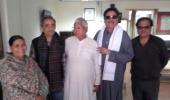 Shatrughan dares BJP again, 'openly' meets Nitish, Lalu