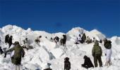 1 jawan dead, 1 injured after avalanche hits Siachen