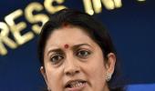 JNU row: Irani condemns protest, student leader held